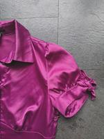 MNG Damen*Satinbluse*Bluse*Gr.M*dkl.lila*m.Elasthan*w.NEU! Köln - Zollstock Vorschau