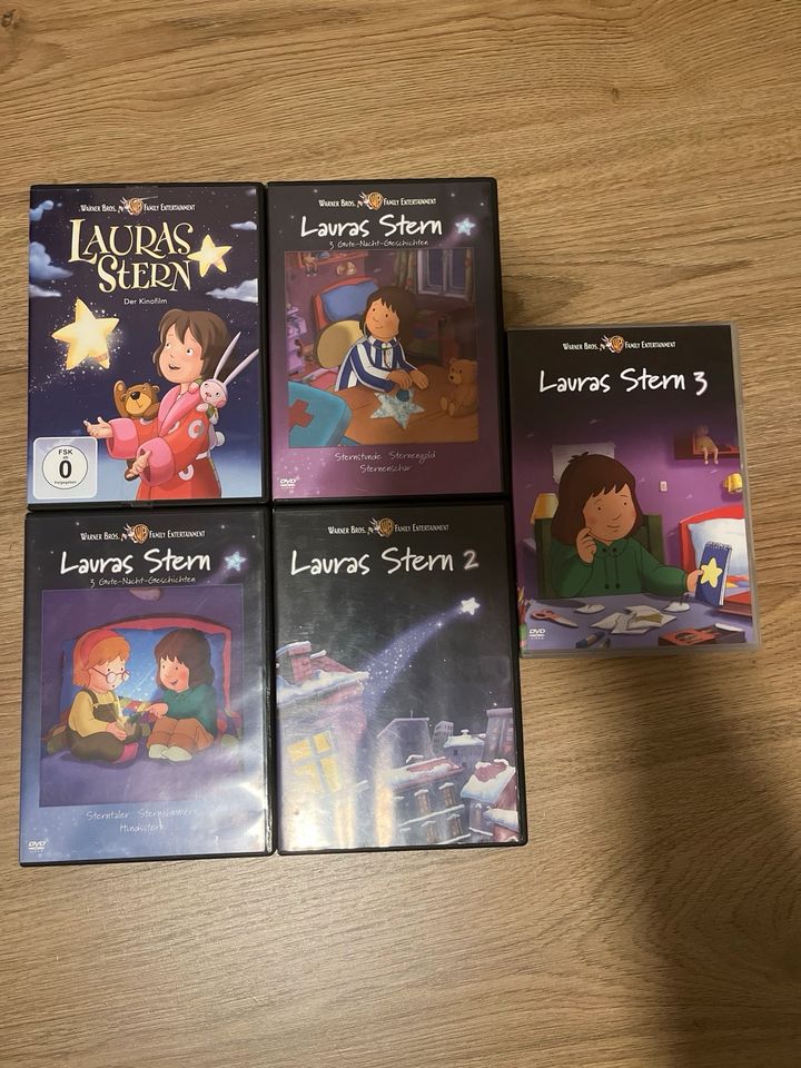 Lauras Stern DVDs Kinderfilme 5 Stück in Zeil