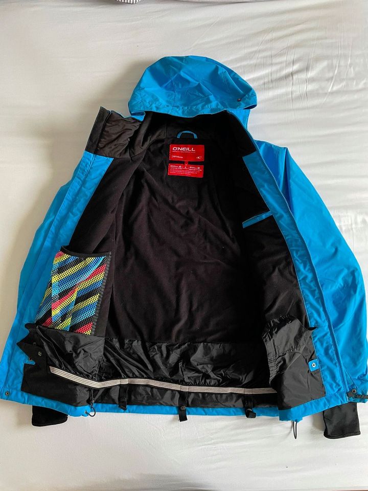 O'Neill Snowboardjacke Skijacke Jacke blau Gr. M Fleece in Kiel