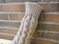 Armstulpen beige Beinstulpen gestrickt Stulpen Pulswärmer L / XL Friedrichshain-Kreuzberg - Kreuzberg Vorschau