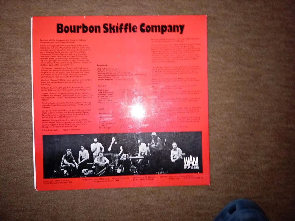 Bourbon Skiffle Company Kunstkopf Dummy-Head-Stereo LP in Nottensdorf