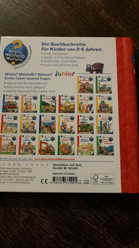 Ravensburger Wieso? weshalb? warum? Junior Buch  Die Baustelle in Preetz