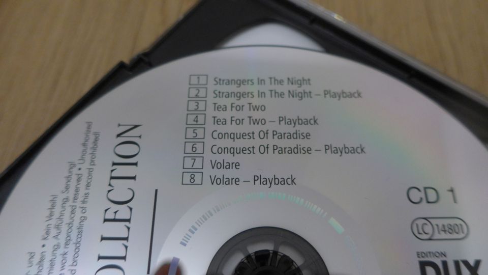 Dux Popular Collection Doppel-CD Nr.2 Playalong Playback 16 Songs in Edingen-Neckarhausen