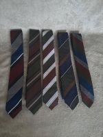 Fünf Krawatten gestreift - Vintage Stuttgart - Stuttgart-Ost Vorschau