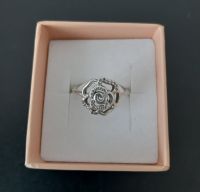 Pandora Ring 925 Sterling Silber mit Blütenornament Bayern - Wolfratshausen Vorschau