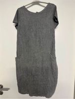 Damen Leinen Tunika Kleid grau mit Taschen m l xl Hessen - Büttelborn Vorschau
