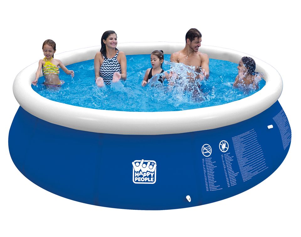 Happy People Quick Pool-Set, Ø 450 x 90 cm, blau in Simmerath