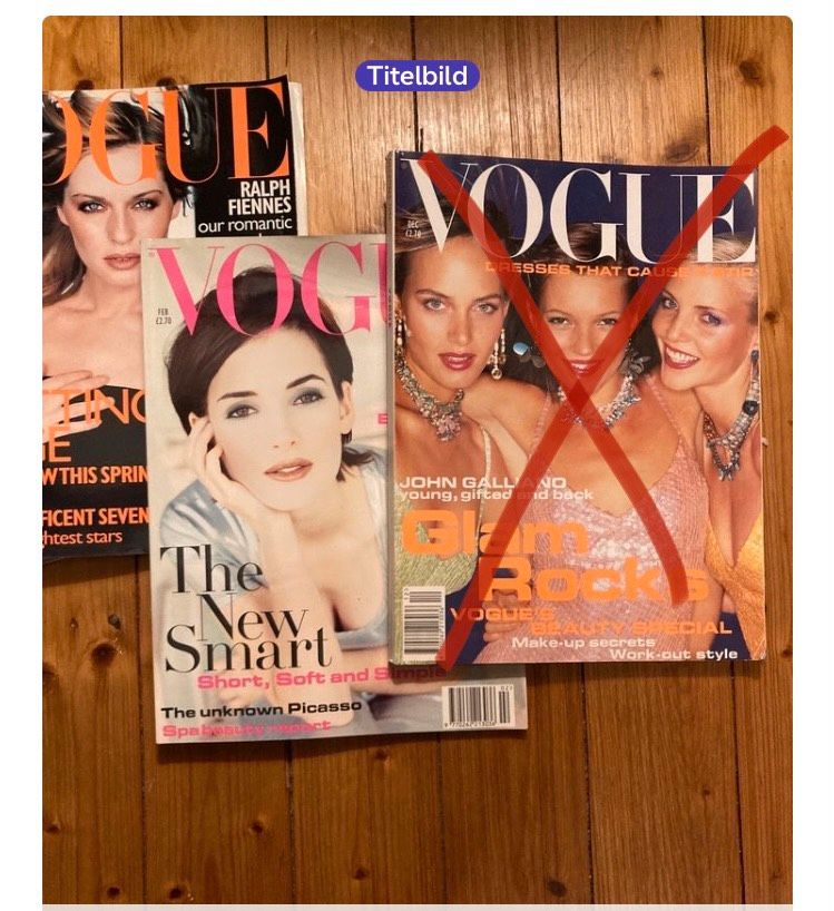 Vogue englische Ausgaben in Düsseldorf