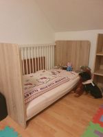 Babybett, Kinderbett, weiß - Sonoma Eiche, höhenverstellbar Sachsen - Niederwiesa Vorschau