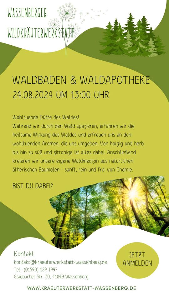 Waldbaden in Wassenberg in Erkelenz