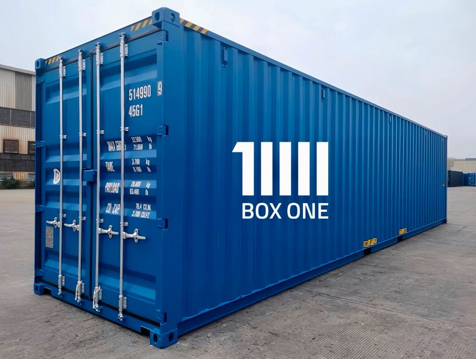 ⚡️ 40 Fuß Seecontainer kaufen | BOX ONE | Container | Lagercontainer | High Cube ⚡️ in Hamburg