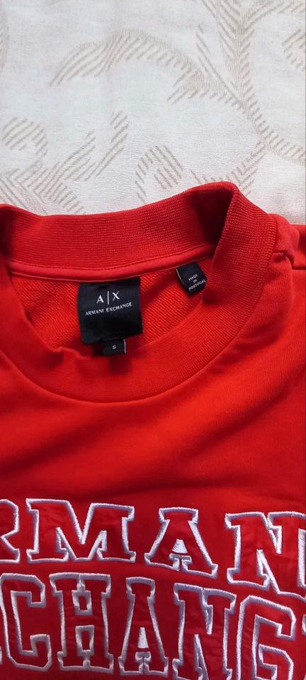 NEU!Original Armani Exchange Langarmshirt,Pulli im rot farbe Gr.M in Dortmund