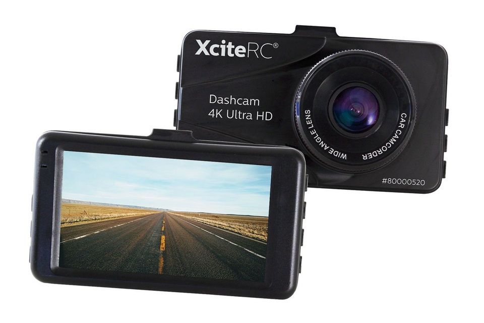 XciteRC Dashcam 4K Ultra HD mit 3.0“-IPS-Monitor EU Ware mit Anle in Göppingen