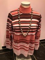 Malva Pulli mit Blockstreifen und Stehkragen (L) pink Nordrhein-Westfalen - Herdecke Vorschau