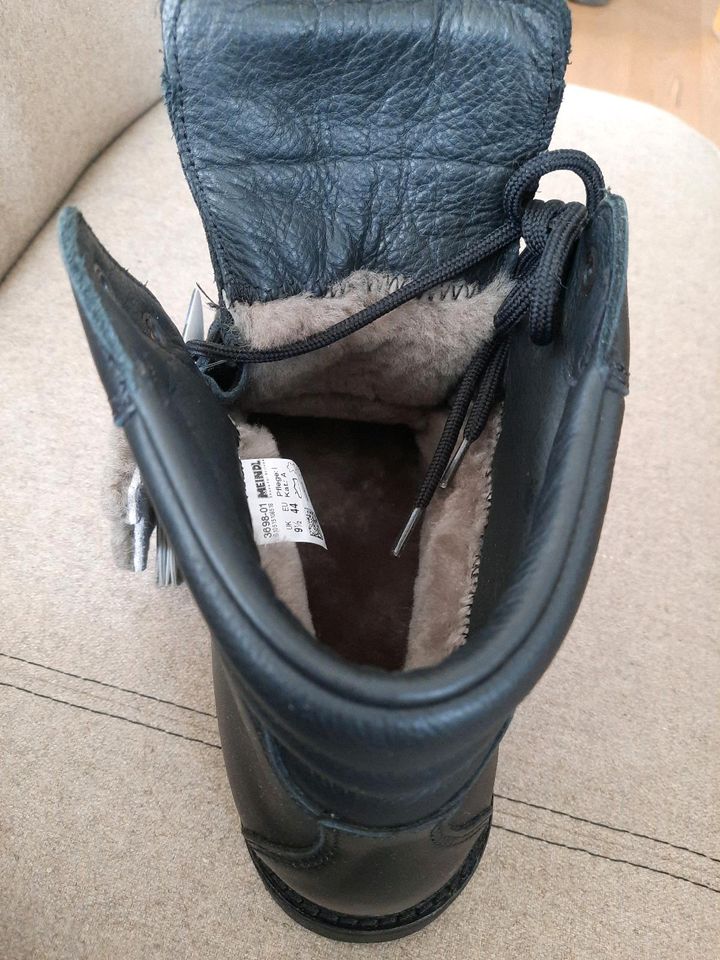 Neu Meindl Winterstiefel Bergstiefel Lammfell Lamm ungetragen in Lorch