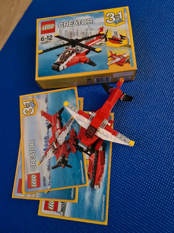 Lego 3 in 1 Flugzeug Boot hubschrauber in Boltenhagen