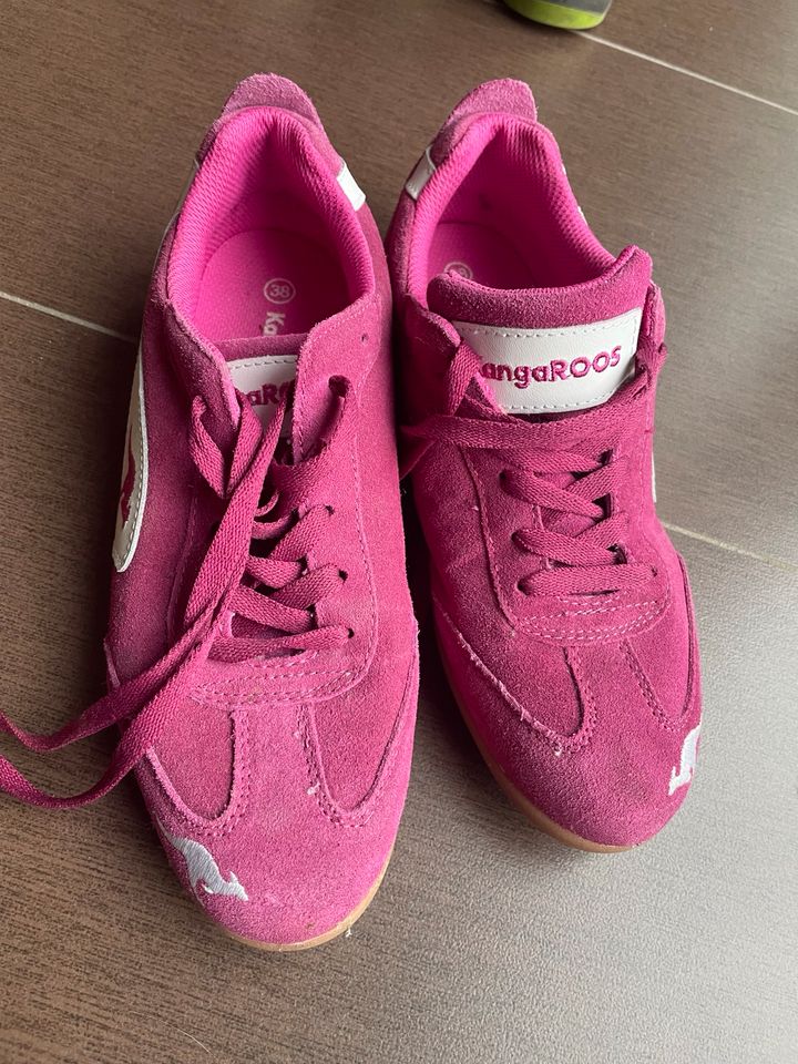 Kangaroos Sneaker, Turnschuhe, pink, Vintage, 38 in Merzig