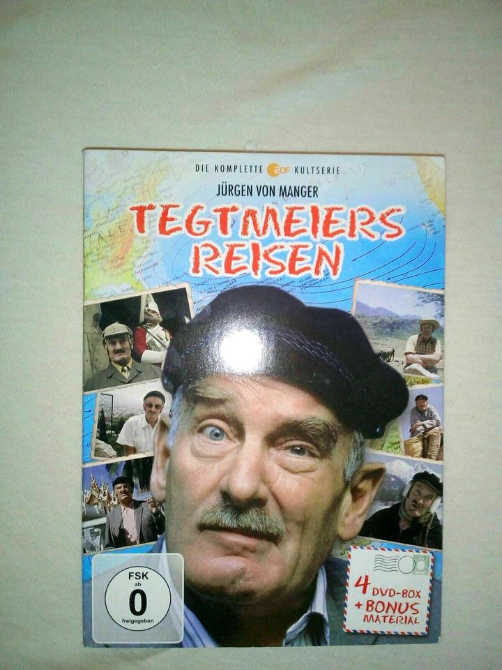 Jürgen von Manger Dvd "Tegtmeiers Reisen" 4 DVD box in Bottrop