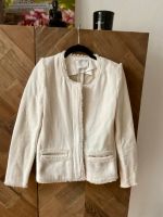 Boucle Jacke Blazer IRO creme weis Gr. 34 Frankfurt am Main - Sachsenhausen Vorschau