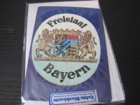 Blechpstkarte Freistaat Bayern, 3 Karten lateinische Sprüche VB j Bayern - Regensburg Vorschau