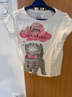 Shirt T-Shirt leicht Sommer CoolClub Gr.122 Katze Motiv Sachsen - Burkhardtsdorf Vorschau