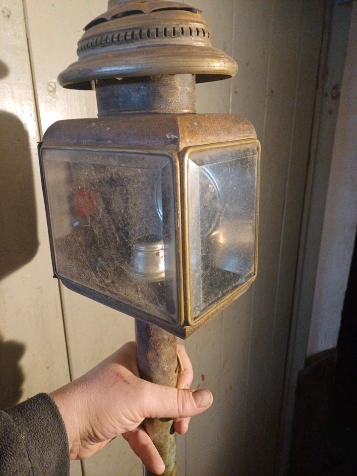 Lampe Kutsche Oldtimer Karbit in Laer