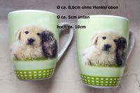 Kaffeebecher Kaffee-Teetasse Hundewelpe u. Katzenwelpe 2 Becher Nordrhein-Westfalen - Kerpen Vorschau