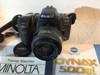 "Minolta DYNAX 500si" Spiegereflex Kamera, analog, Objektive Bayern - Forstern Vorschau