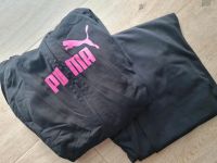 PUMA Damen Jogginganzug, Schwarz pink, Gr. S/M Jacke, Hose, Brandenburg - Oranienburg Vorschau