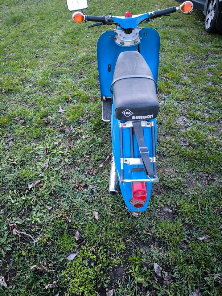 Simson Schwalbe Kr 51 Originalzustand in Nürnberg (Mittelfr)