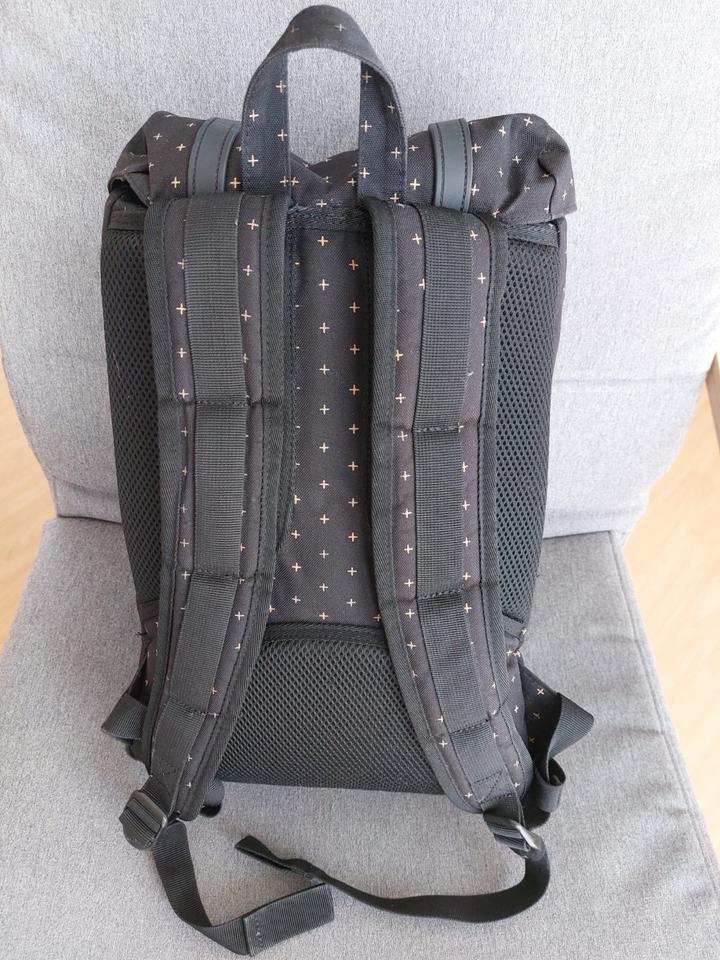 Black gridlock gold herschel sale