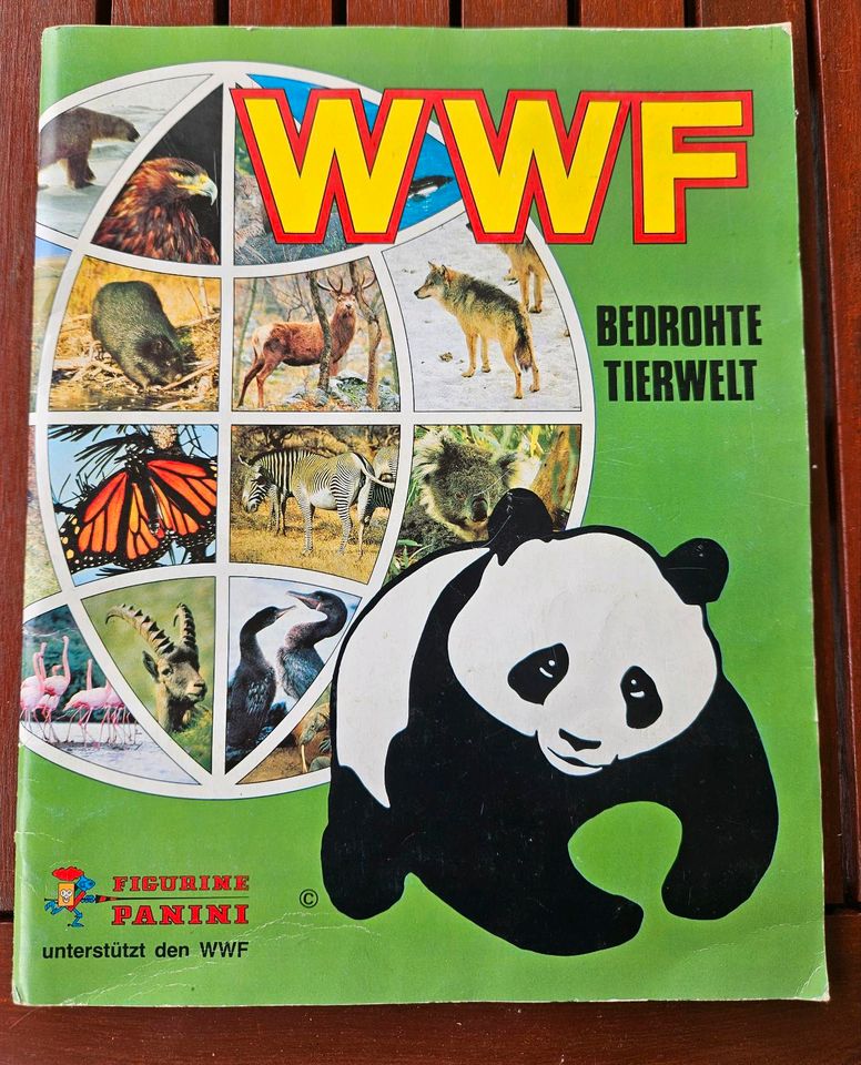 Panini WWF Bedrohte Tierwelt von 1986 in Habichtswald