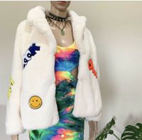 Teddyfell Jacke Mantel Blazer Teddymantel Smiley Frottee Neon s Baden-Württemberg - Böblingen Vorschau