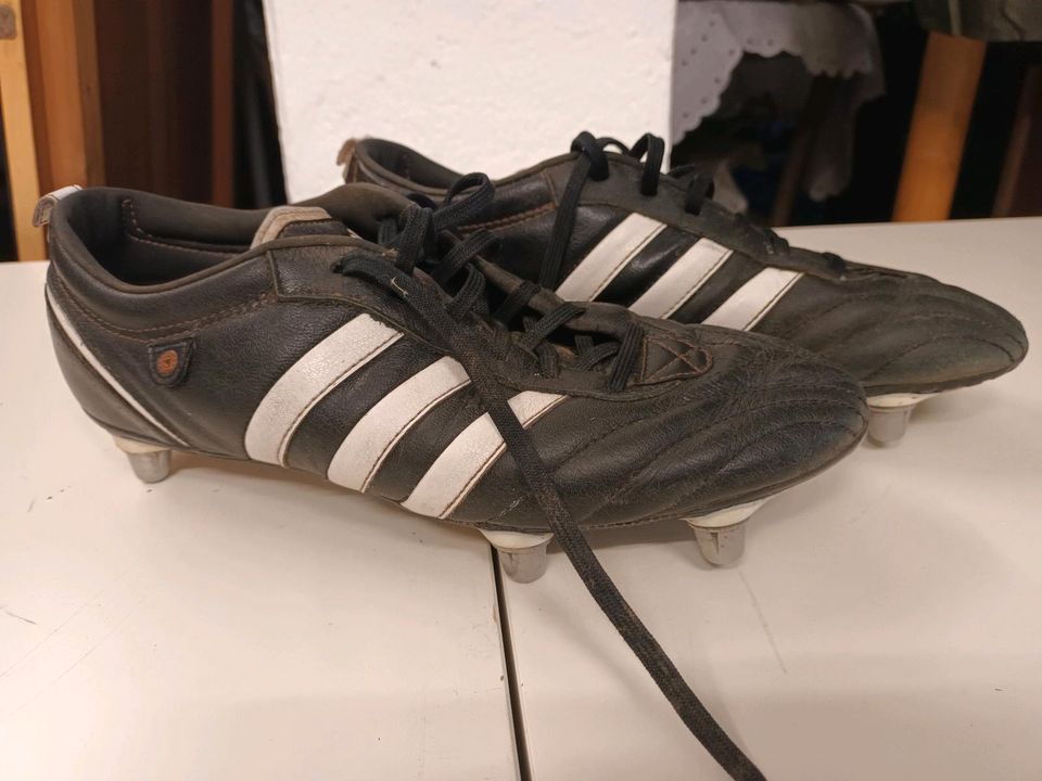 Adidas Telestar 95 Fußballschuhe, Gr 40 2/3, Leder in schwarz in Lübbecke 