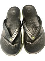 CROCS FLIP FLOPS UNISEX Gr. 41/42 -CROCBAND-ANTHRA/GRÜN NEUWERTIG Frankfurt am Main - Sachsenhausen Vorschau