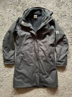 Jack Wolfskin Mantel Damen / Parka gefüttert, schwarz, Größe M Bayern - Burtenbach Vorschau