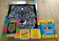 Colorvelvet® touch & colour Ausmalbild Samt Motiv Wolf Neu Bayern - Augsburg Vorschau