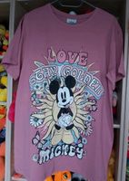 Neues, Lavendel farbenes Blumen Mickey Maus T-Shirt, Disney, L; Sachsen - Hoyerswerda Vorschau