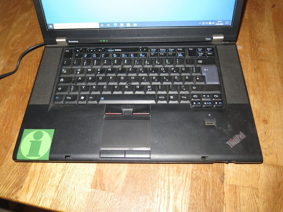 Lenovo T510 modifiziert , Thinkpad ,samsung ssd in Sankelmark