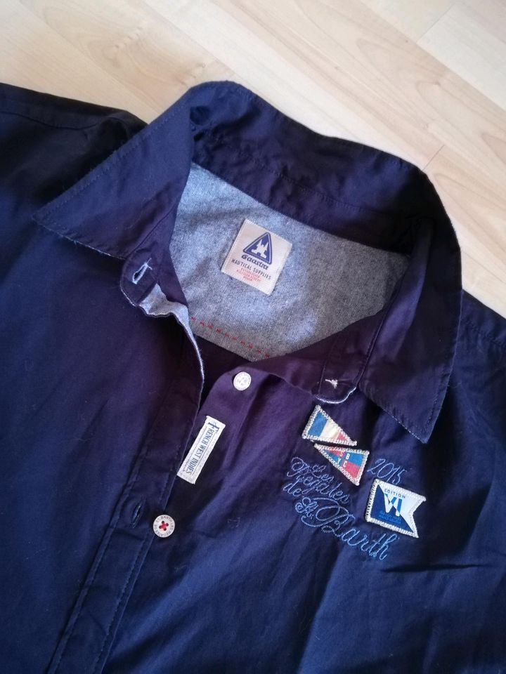 W. NEU* Gaastra Damen Bluse BW60CM Gr XXXL blau Shirt Kurzarm in Mettingen