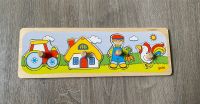 Goki⭐️Greifpuzzle Steckpuzzle Holzpuzzle Bauernhof Sachsen - Oberlungwitz Vorschau