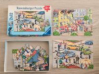 2×12 Teile Puzzle Polizei, Feuerwehr Ravensburger Wandsbek - Hamburg Rahlstedt Vorschau