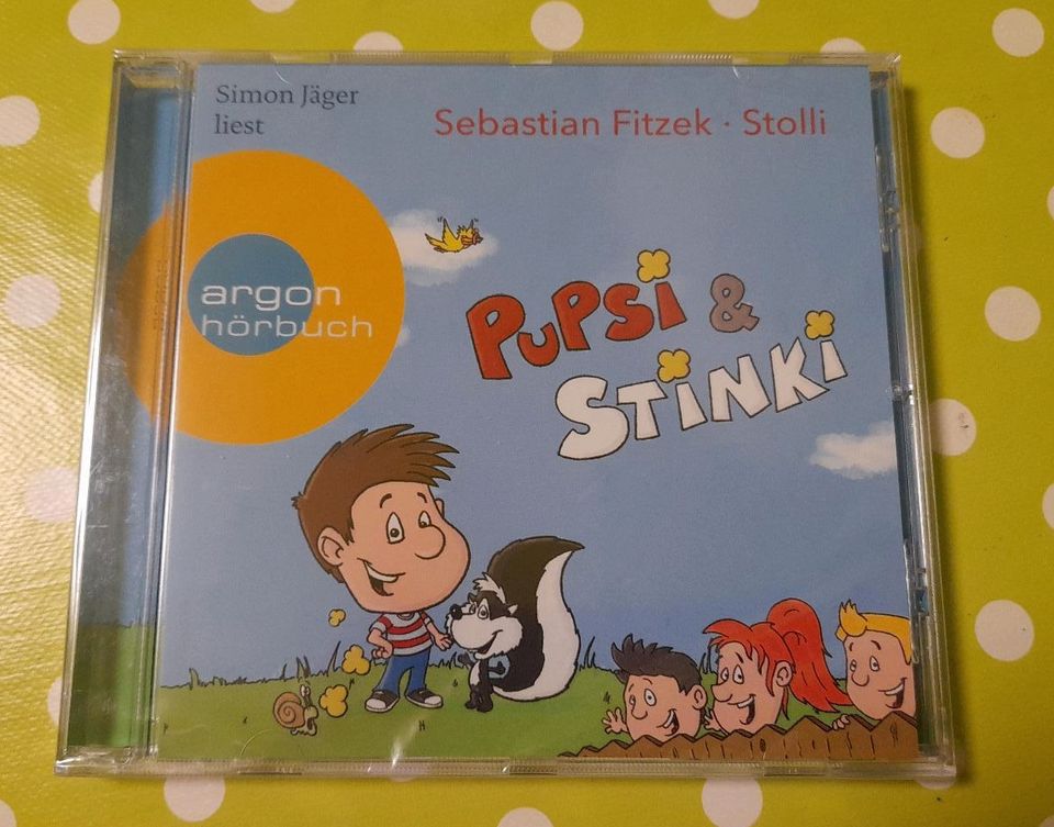 Pupsi & Stinki von Sebastian Fitzek Hörbuch CD für Kinder in Herne