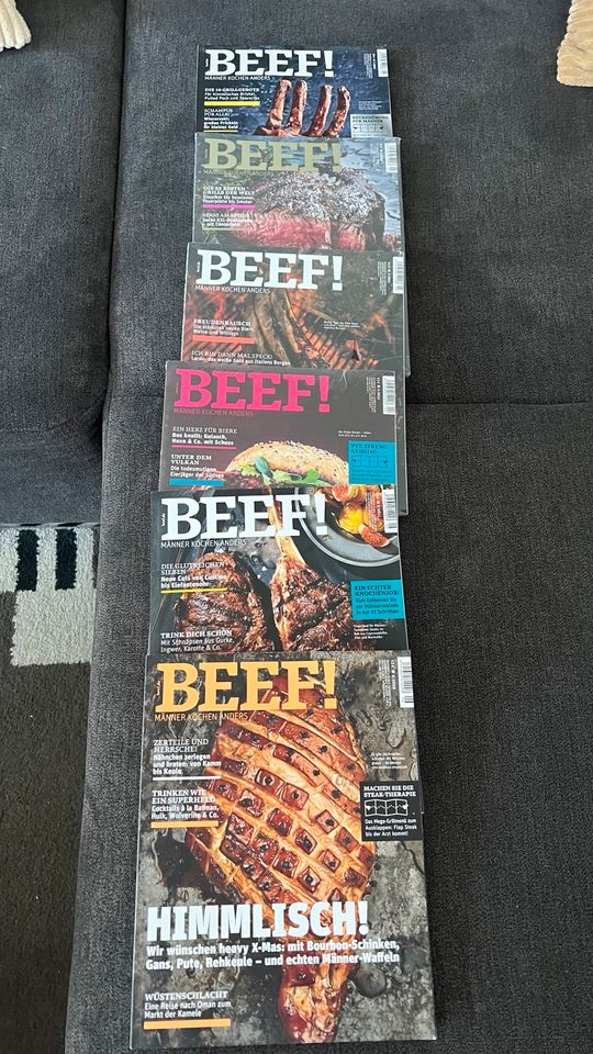 Beef Zeitschriften 6/2020 und 1-5/2021 neu und ungelesen in München