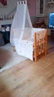 Beistellbett, Wiege, Bett Baby mit Himmel + Nestchen Mecklenburg-Vorpommern - Neu-Kentzlin Vorschau