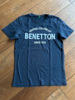 Dunkelblaues TShirt von Benetton Duisburg - Homberg/Ruhrort/Baerl Vorschau