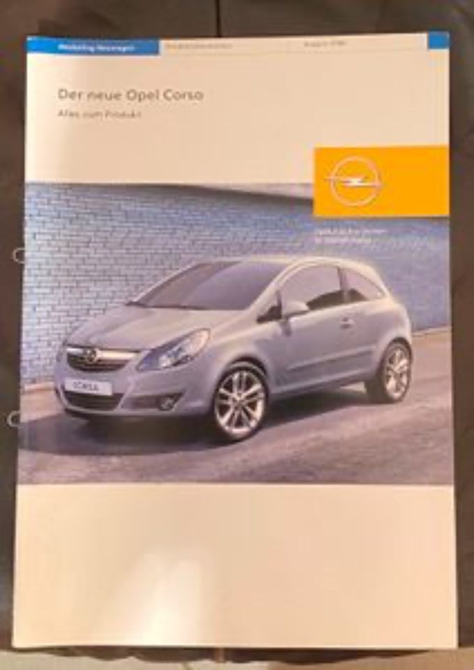 Produktinfo Opel intern Corsa 2006 für Mitarbeiter in Appenweier