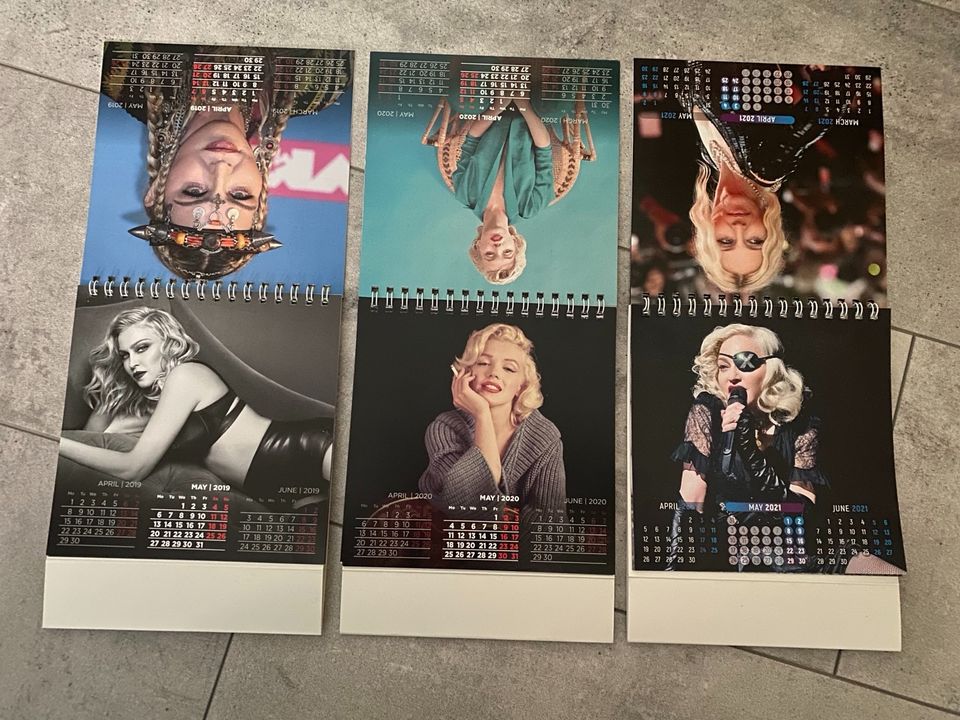 Tischkalender Desktop Kalender Madonna Marilyn Monroe in Wismar