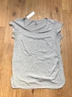 Umstandsshirt, T-Shirt, grau uni, H&M - Gr. L Bayern - Elchingen Vorschau