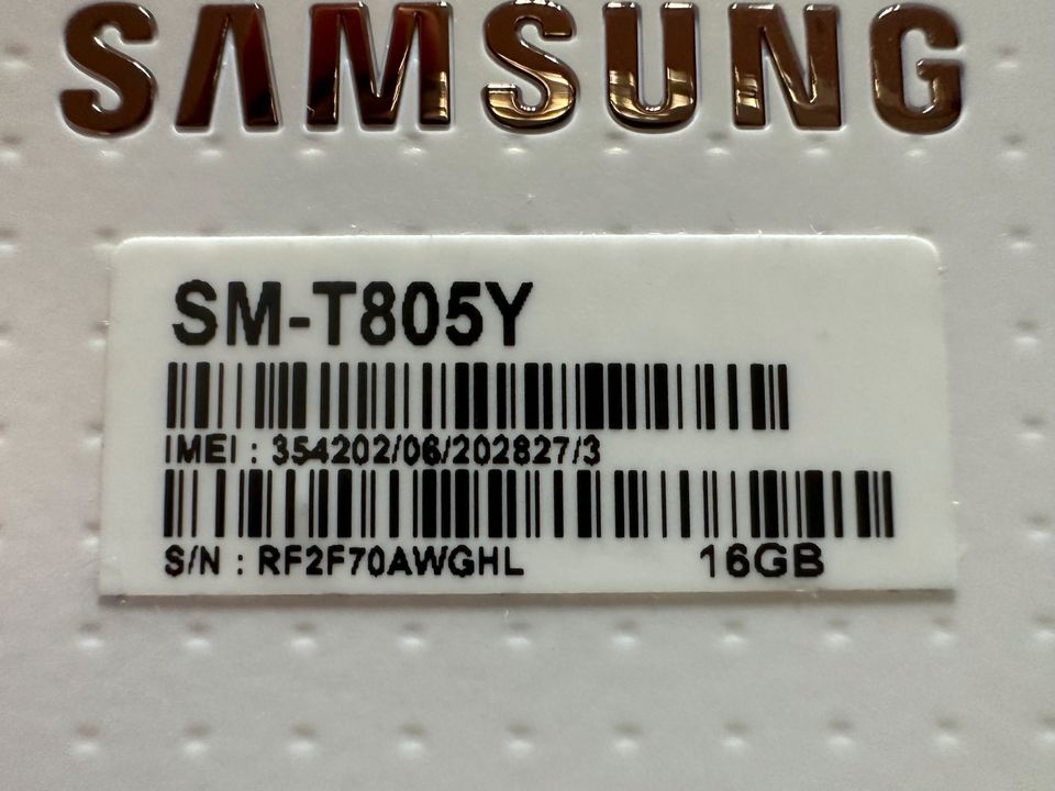 Samsung Galaxy Tab S in Weinheim